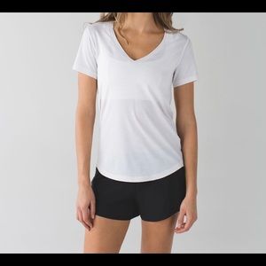 Lululemon v neck tee